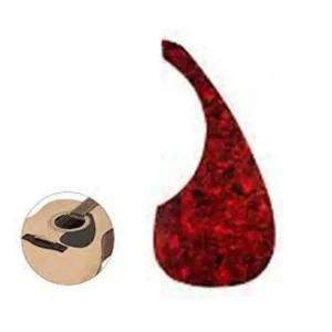 Guitar Pic Guard (Red)